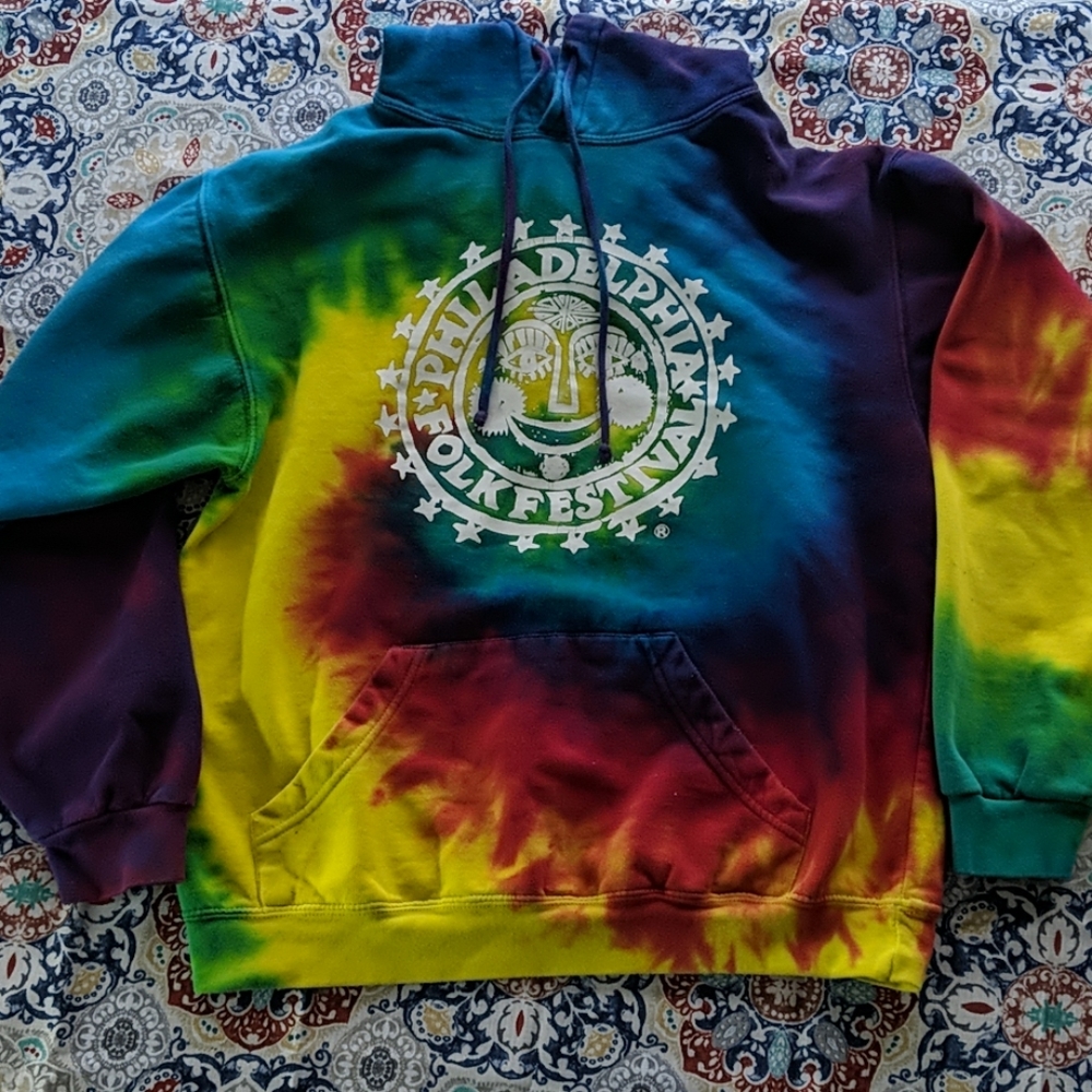 Tie-dye hoodie